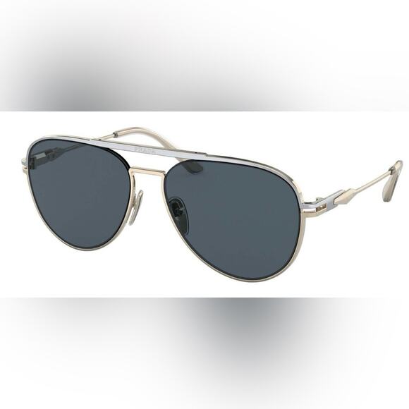 Prada Men's Sunglasses with Gold Accents - Picture 1 of 6